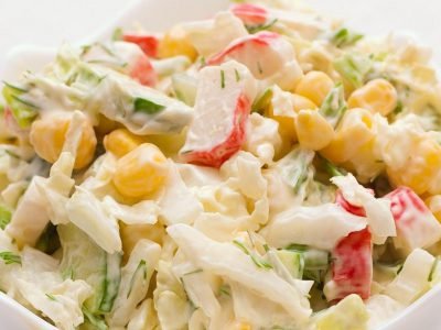 Салат из пекинской капусты