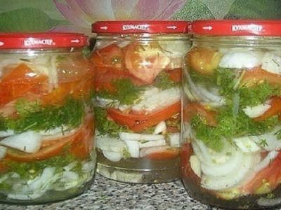 Салат из помидоров на зиму