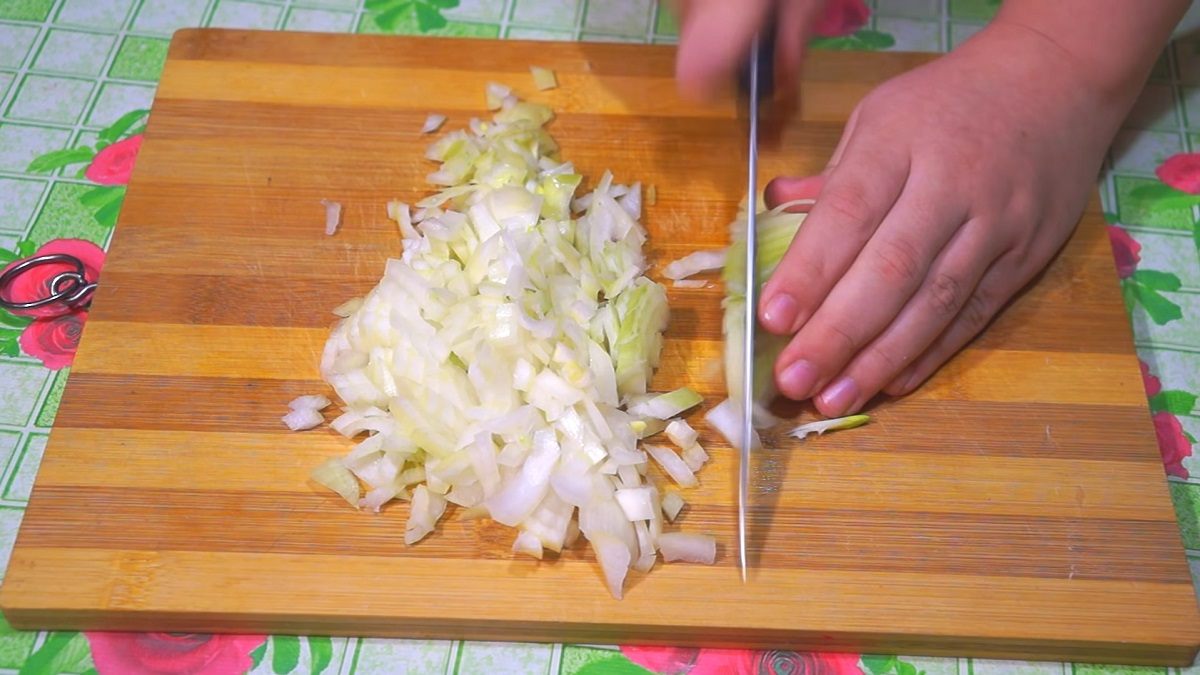 нарезание лука