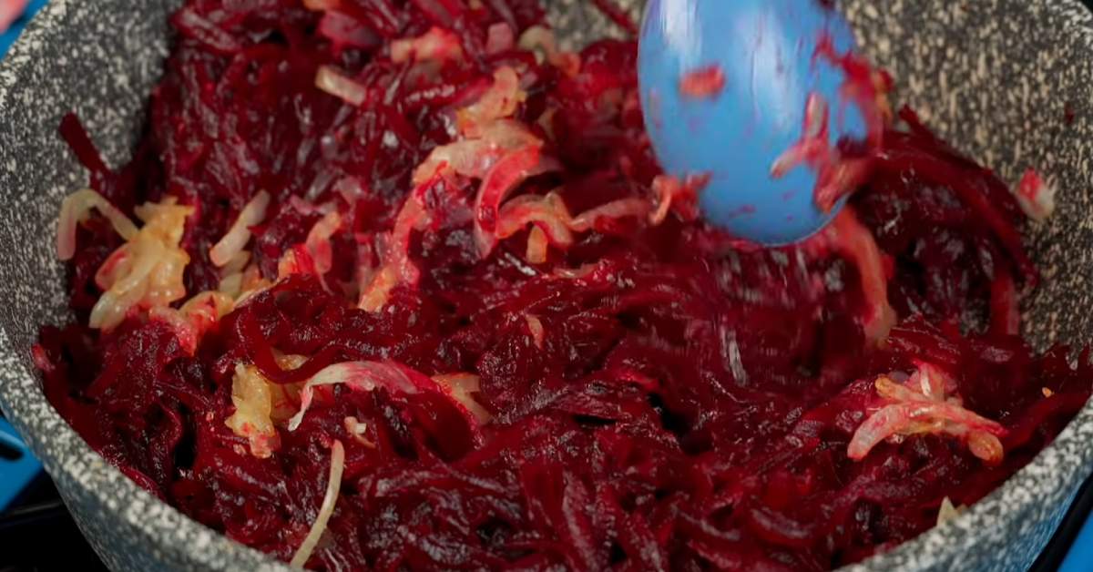 свекла с луком