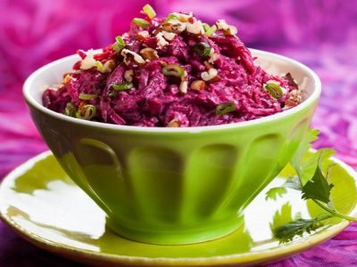 Салат из свеклы с сыром