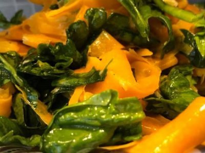 Салат из сырой тыквы