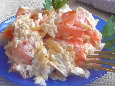 Салат из трех ингредиентов