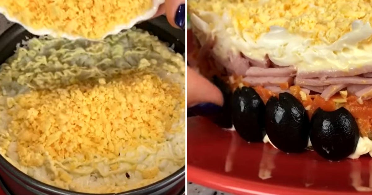 салат на новый год