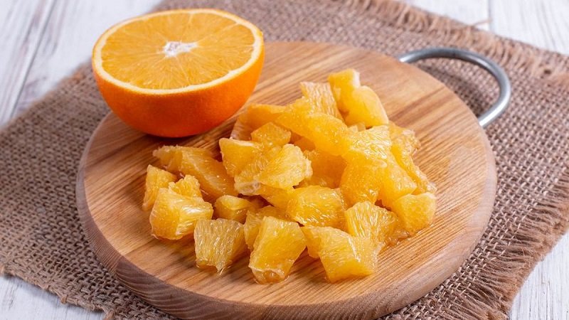 нарезка апельсинов