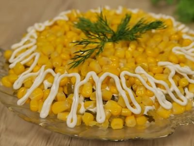 Салат «Кокетка» от Людмилы Борщ