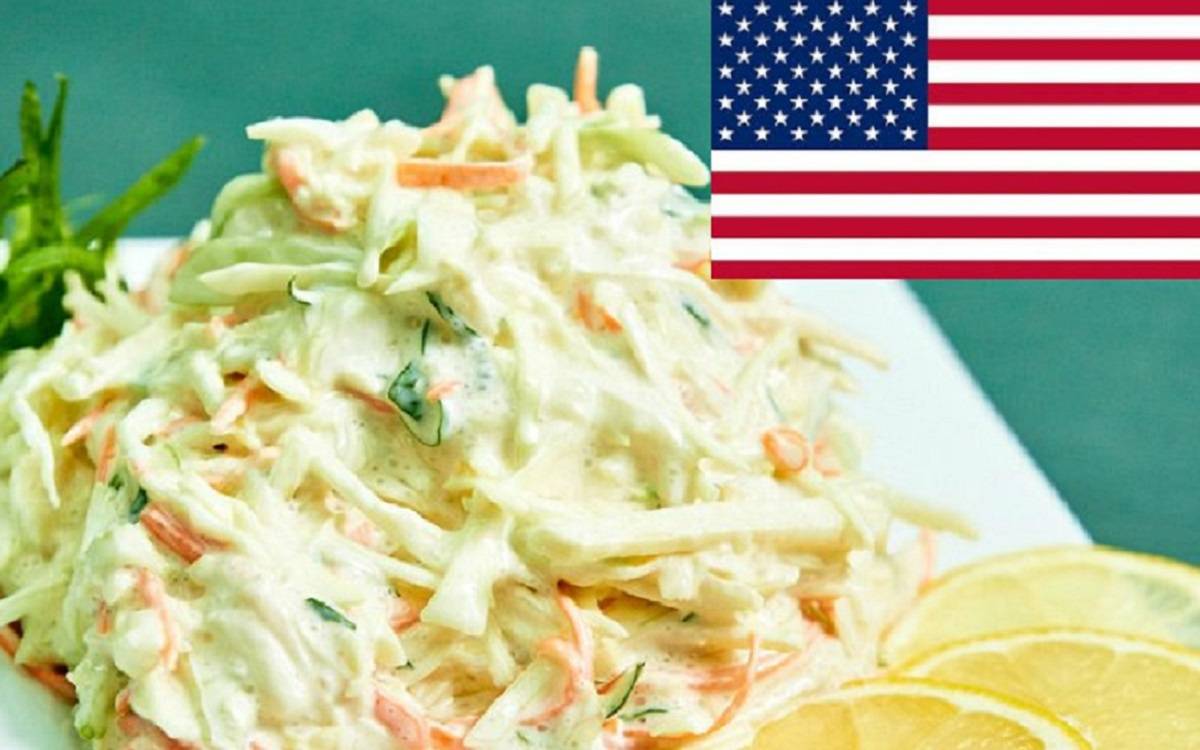 Классический американский салат коул слоу - Со Вкусом