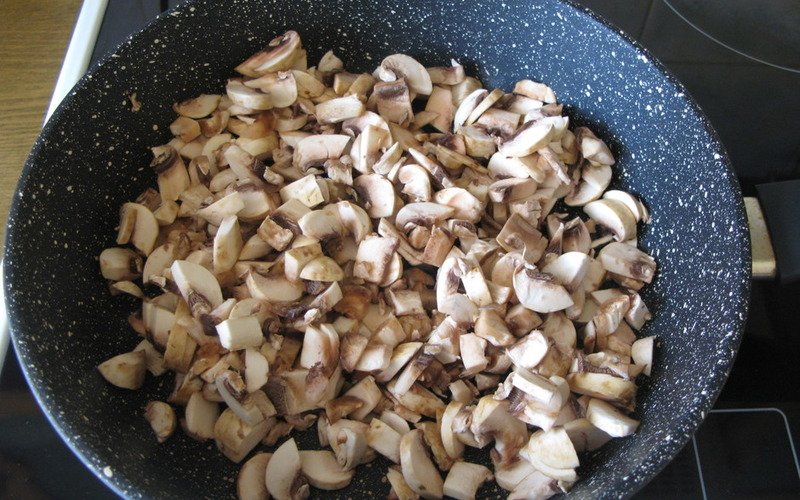 многослойный салат с сердцем