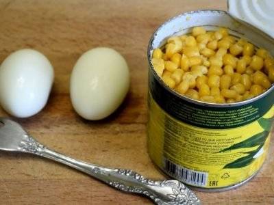 Салат «Листопад» с курицей и грибами