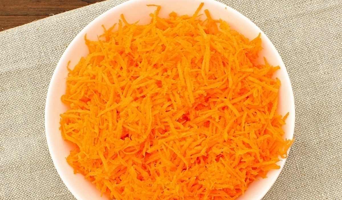 тертая морковь