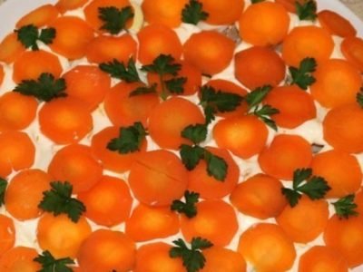 Салат «Монетка»