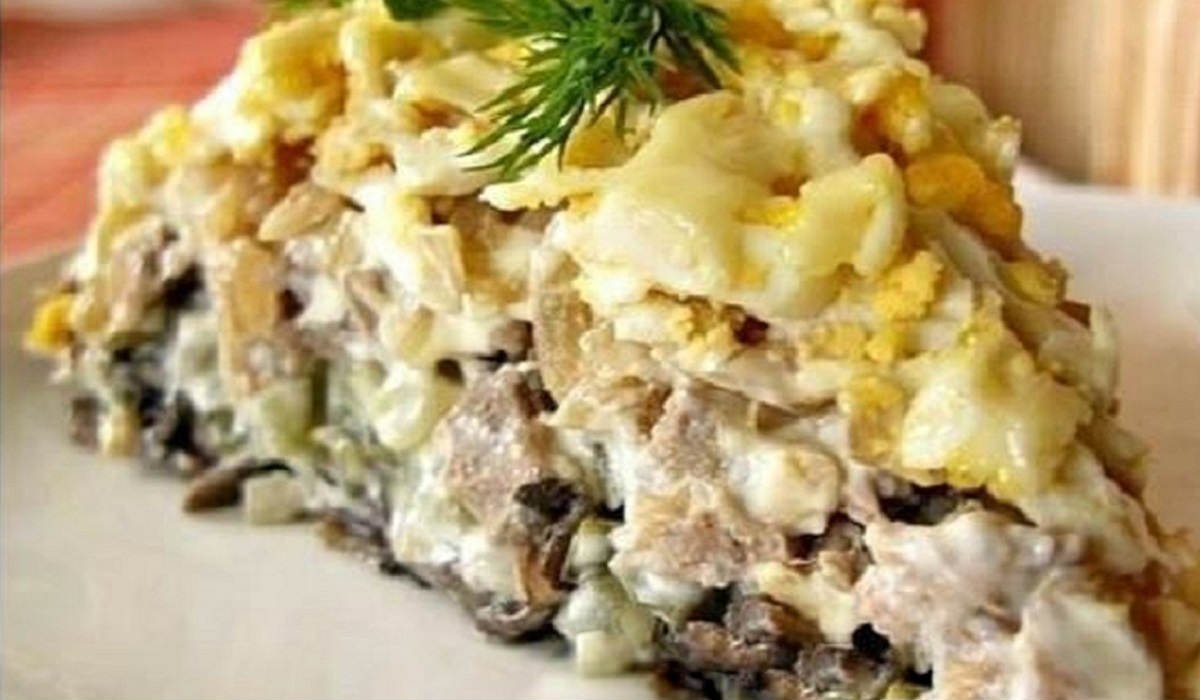 Фирменный салат минского ресторана «Орландо» - Со Вкусом