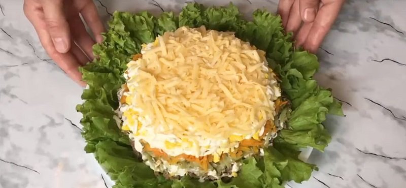 салат печенкин