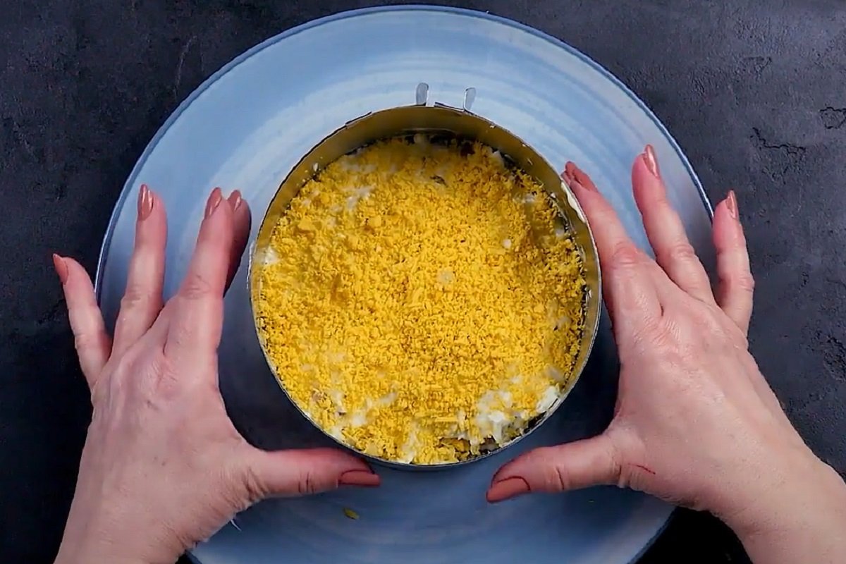 салат с треской