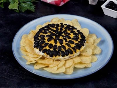 Салат «Подсолнух» с чипсами