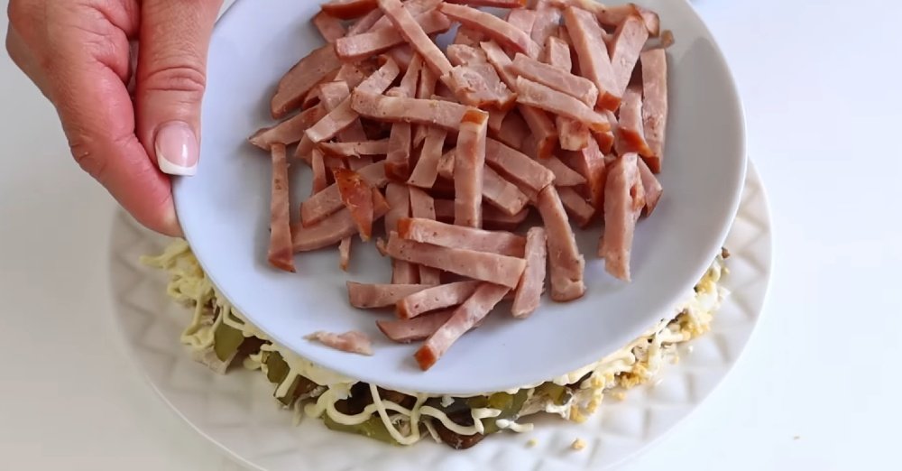 Салат «Птичка» к праздничному столу - Со Вкусом