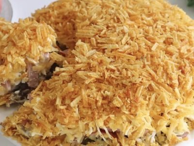 Салат «Птичка» к праздничному столу