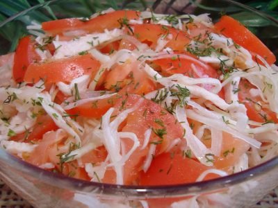 Салат «Рваная курица»