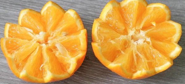 салат с апельсинами