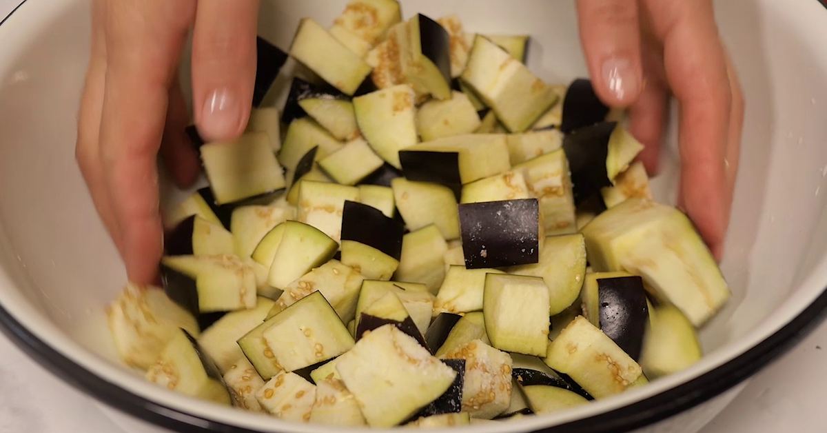 свежие баклажаны