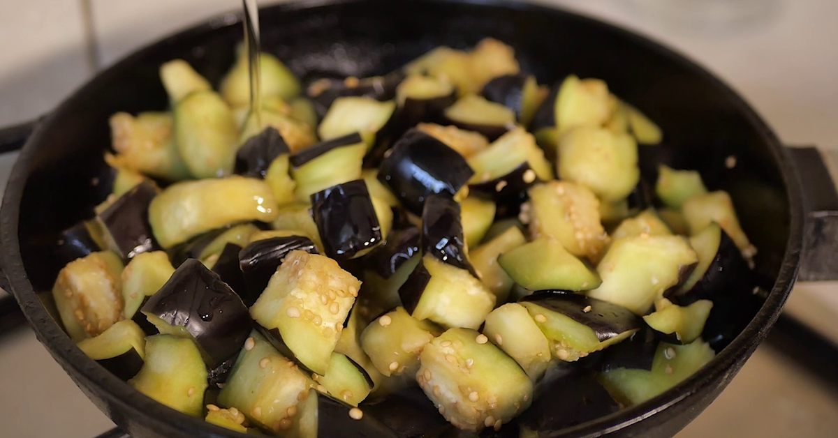 жареные баклажаны