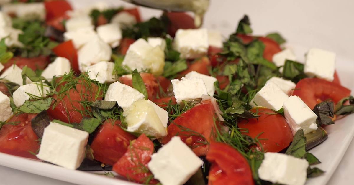 баклажанный салат