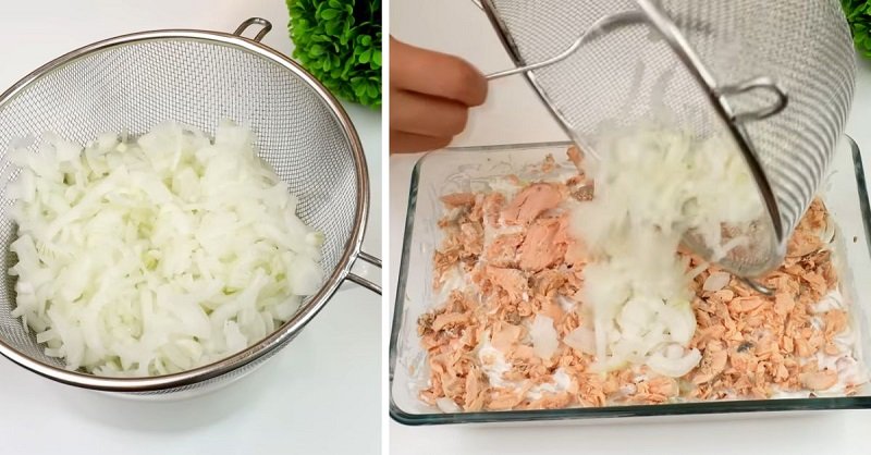 формирование салата