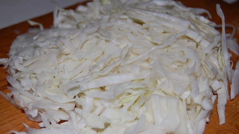 шинкованная капуста