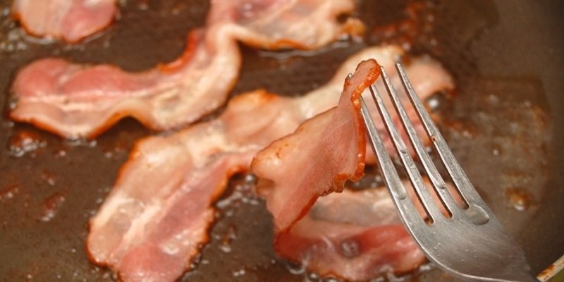 жаренный бекон