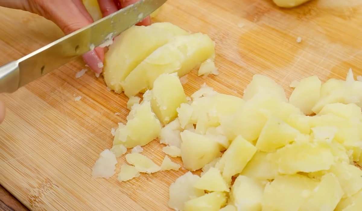 вареный картофель