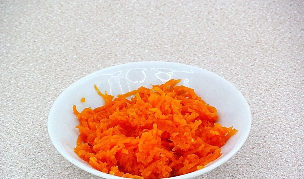 тертая морковь