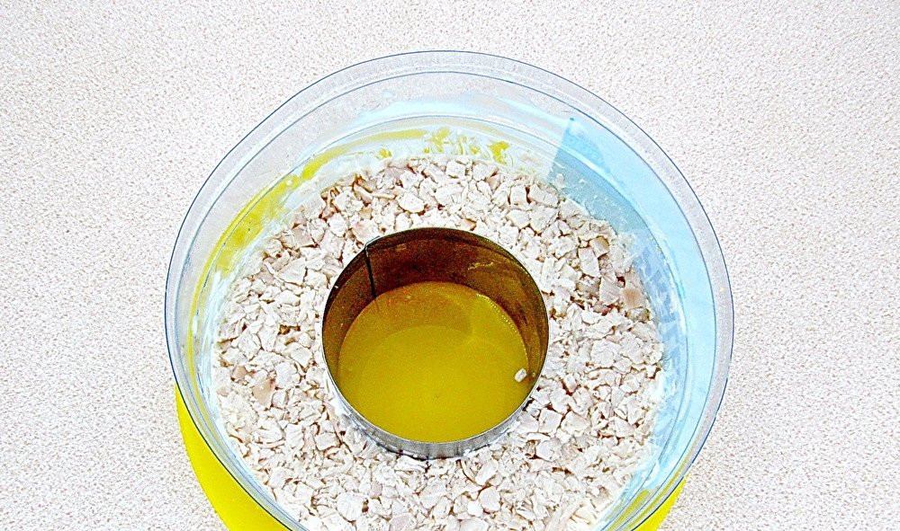 салат с курицей