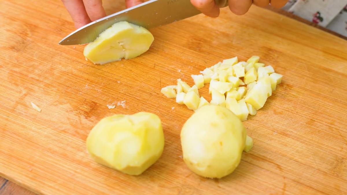 вареный картофель