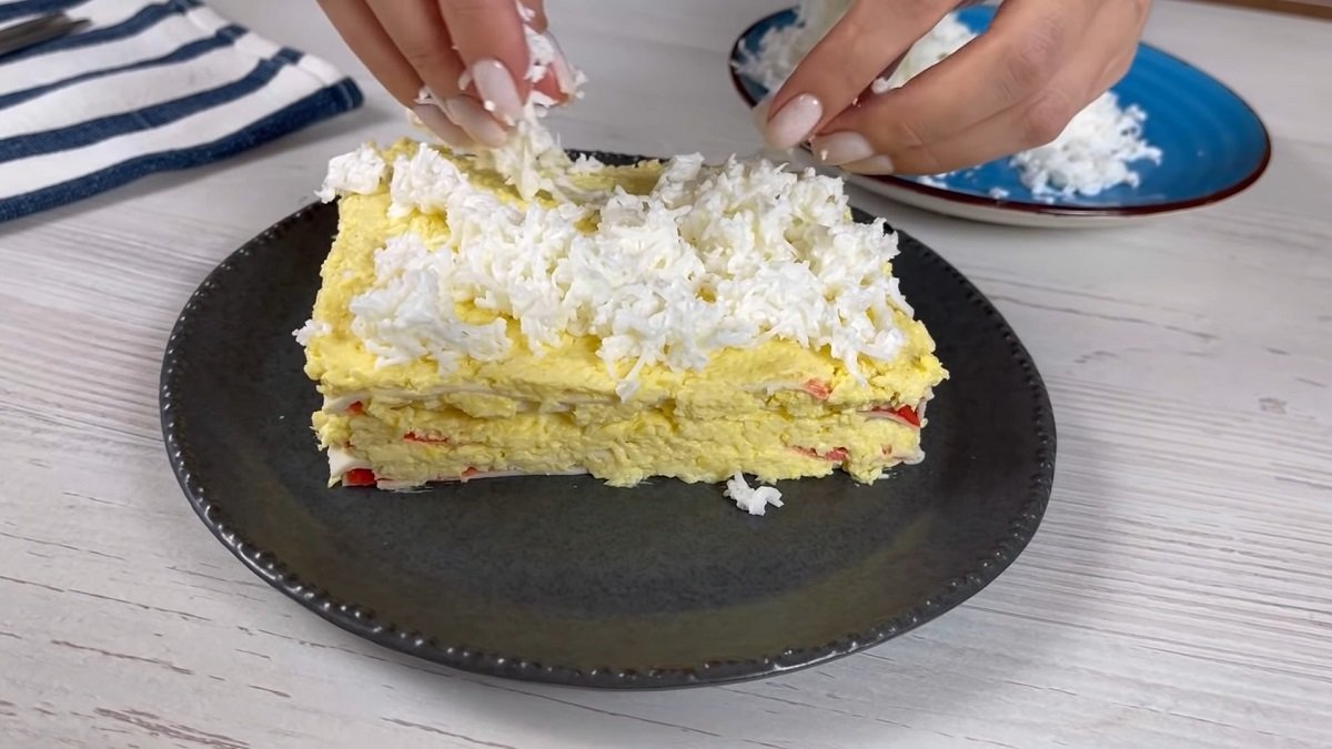 тертый яичный белок