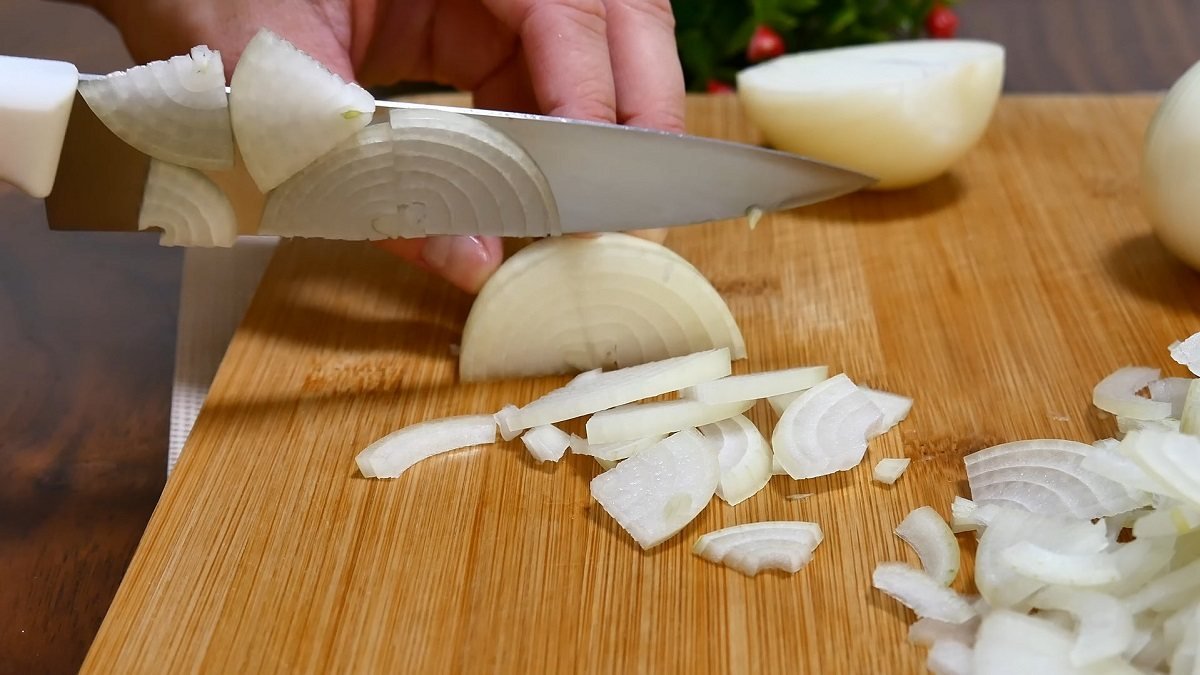 нарезка лука