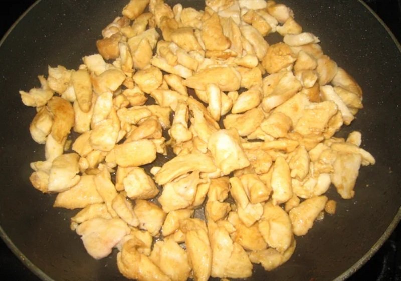 как приготовить салат с курицей