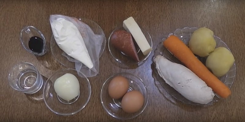 овощи на салат