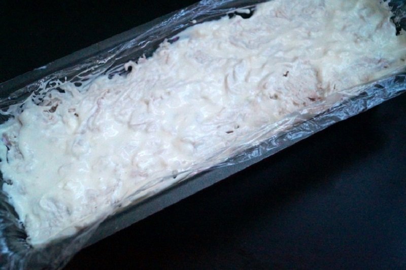 многослойный овощной салат с курицей