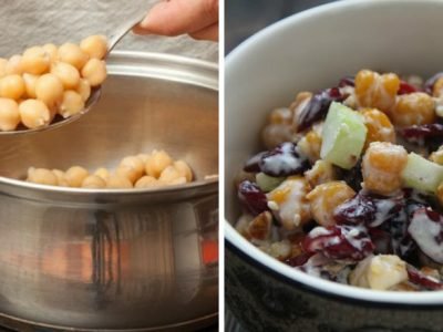 Салат с нутом