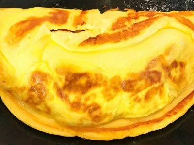 Салат с омлетом