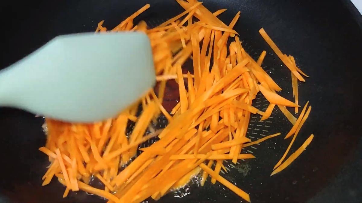 морковь соломкой