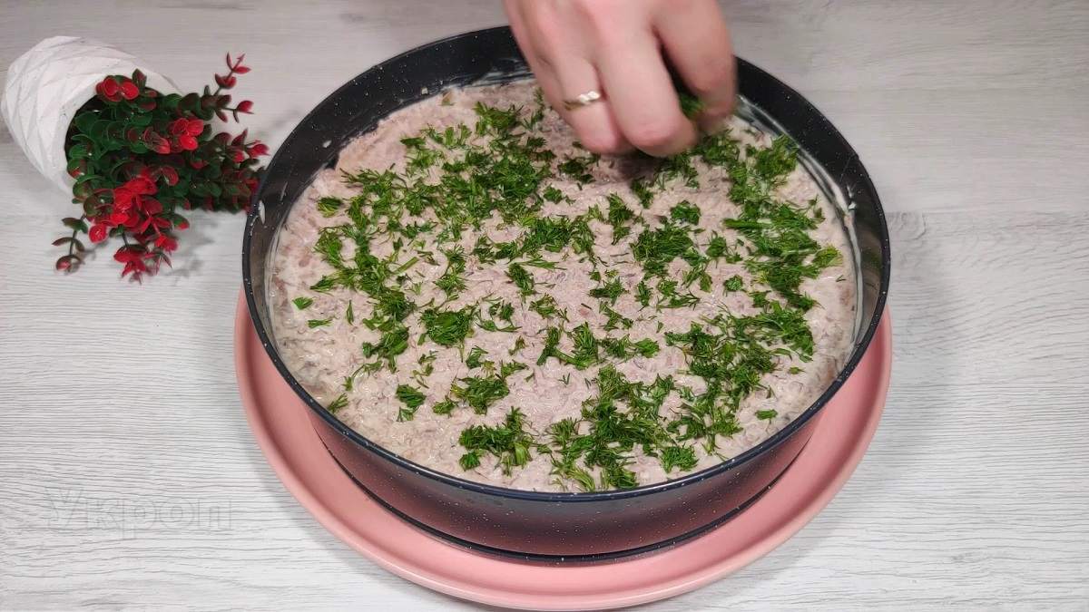 украшение салата