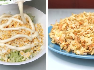 Салат с редькой и морковью