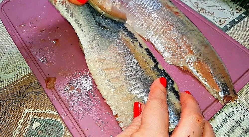 филе сельди