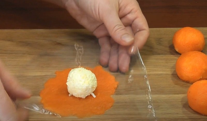 готовка сырных шариков