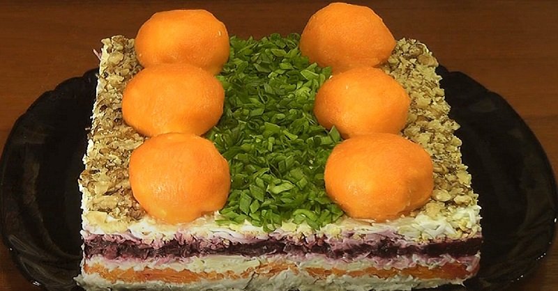 готовый салат Генерал