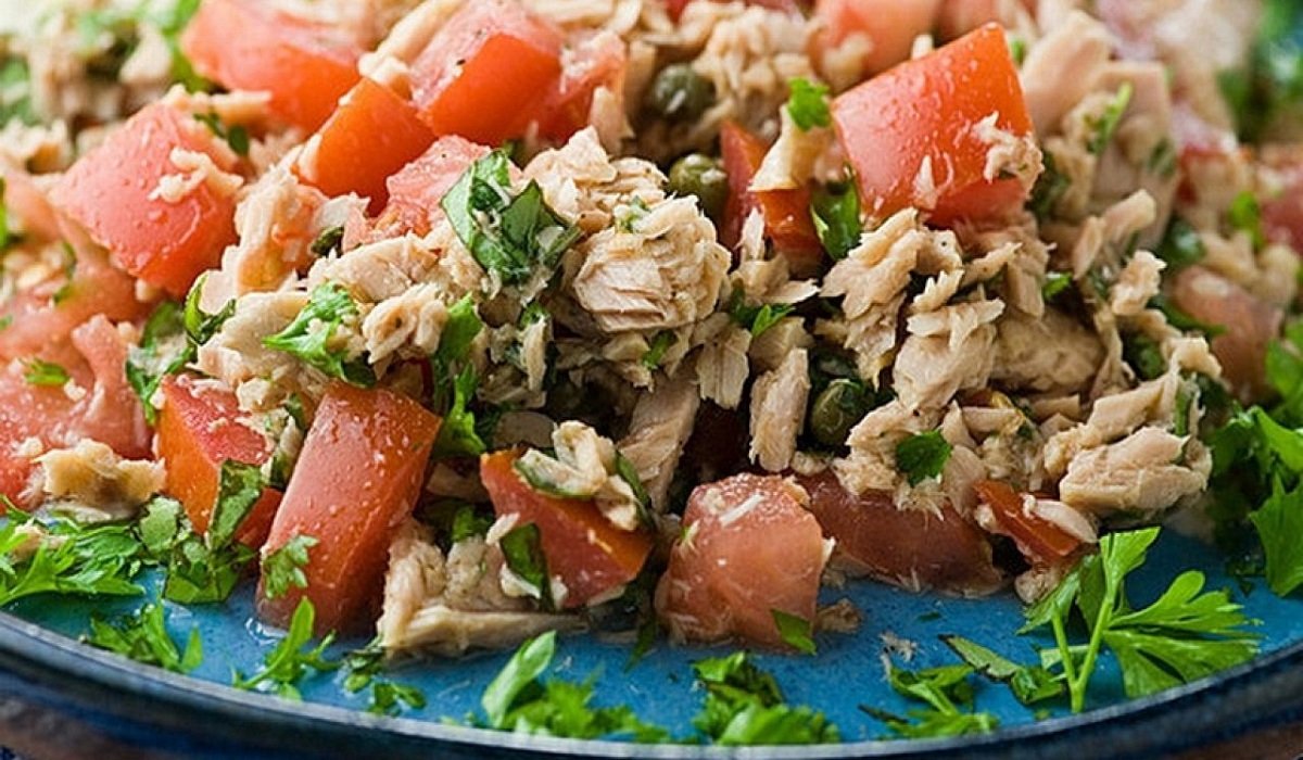 Салат из консервов тунца рецепт с фото очень вкусный
