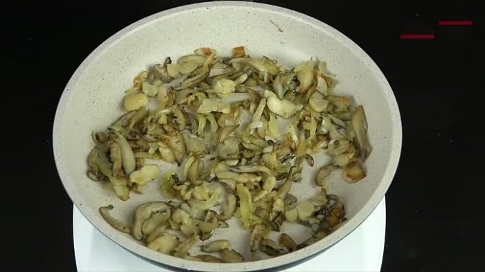 жареные грибы