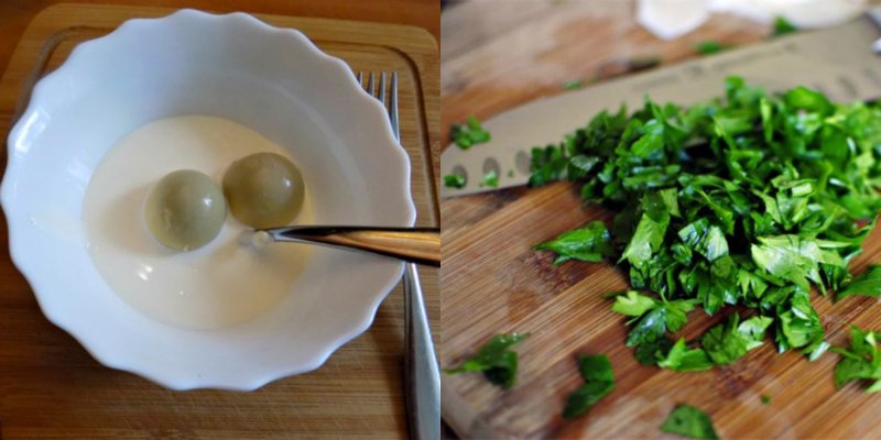 салат из зеленой редьки