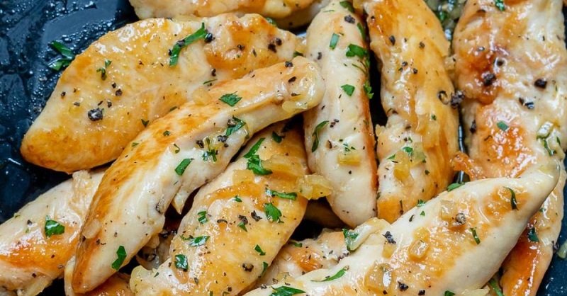 приготовление салата из курицы